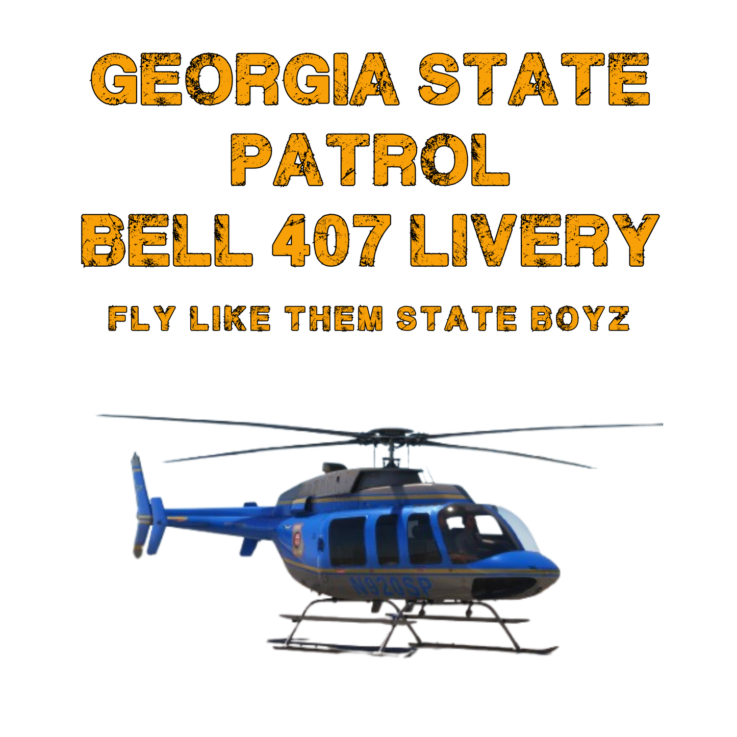 Georgia State Patrol Bell 407 Livery
