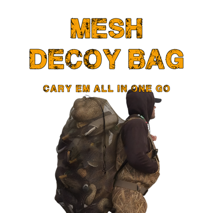 Lightweight Duck Hunting Decoy Mesh Bag