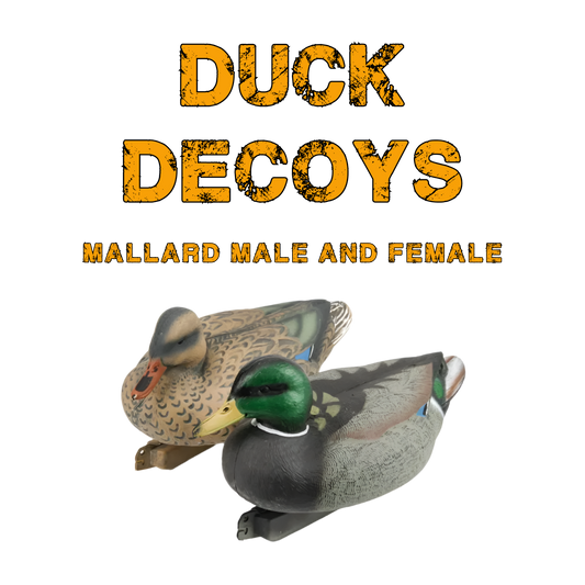 Realistic 3D Floating Duck Decoys