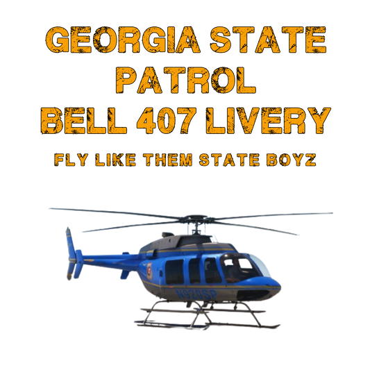 Georgia State Patrol Bell 407 Livery